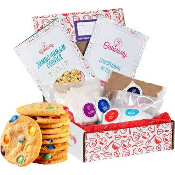 BAKETIVITY Kids Baking DIY Kit - Fun Jumbo Cookie Baking Activity