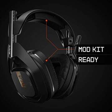 ASTRO A50 Wireless Headset + Base Station for Xbox One & PC - Renewed