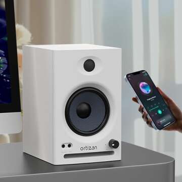 Ortizan C7 Dual-Mode Studio Monitors - Active Bluetooth