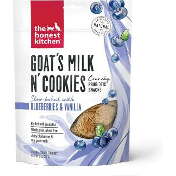 The Honest Kitchen Goat's Milk N' Cookies with Blueberries & Vanilla, 8 oz