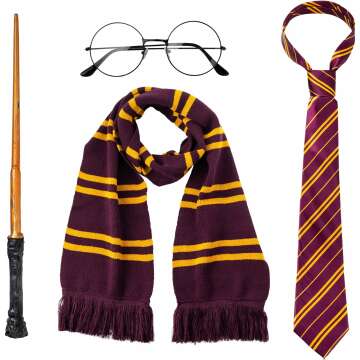 Wizard Costume Accessories Set for Halloween Fun