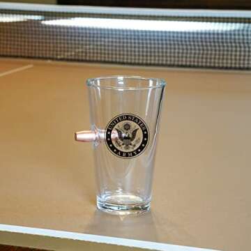 Army Pint Glass