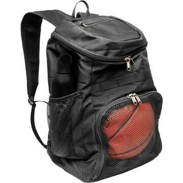 Premium Basketball Backpack with Innovative Ball Compartment