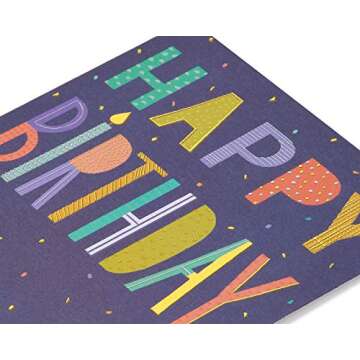 Elegant Papyrus Birthday Card - A Million Good Things