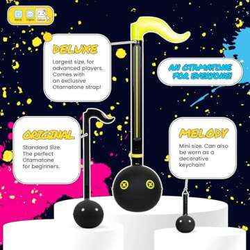 Otamatone Deluxe Synthesizer - Unique Music Instrument