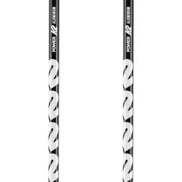 K2 Men's Power Alu Black Ski Pole for Ultimate Performance