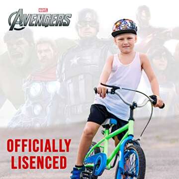 Marvel Avengers, Captain America, Hulk, Ironman Flat Brim Baseball Cap Hat, Boys Ages 5-15 Blue