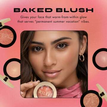 Milani Baked Blush - Petal Primavera 0.12 Ounce