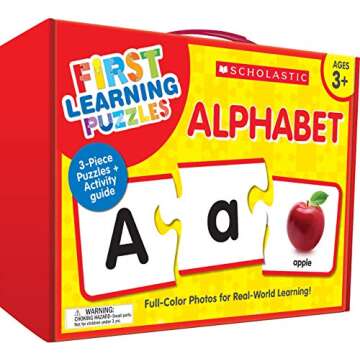 Scholastic Teaching Resources (Teaching Strategies) First Learning Puzzles: Alphabet