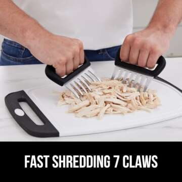 Gorilla Grip Meat Shredder Claws - Easy Shredding Tool