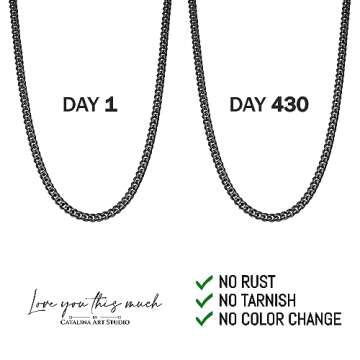 Cuban Chain Necklace for Him - Love You This Much