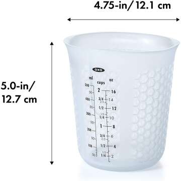 OXO 2-Cup Silicone Measurer