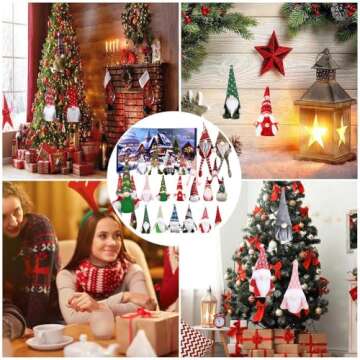 2024 Christmas Gnome Advent Calendar with Plush Toys