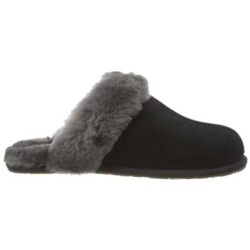 UGG Scuffette II Women’s Slippers - Black/Grey Comfort