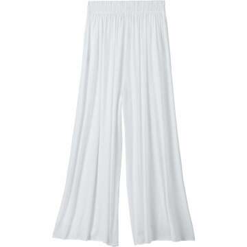 Stylish Organic Pima Wide Leg Pants for Comfort