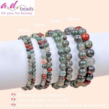 Handmade Gemstone Stretch Bracelet | Reiki & Crystal Healing