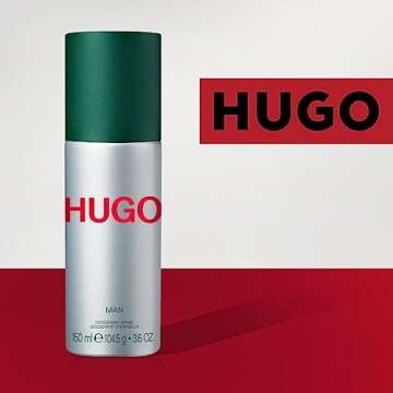 Hugo Boss HUGO Man Deodorant Stick – With Notes of Green Apple, Aromatic Notes & Fir Balsam – 2.4 oz.