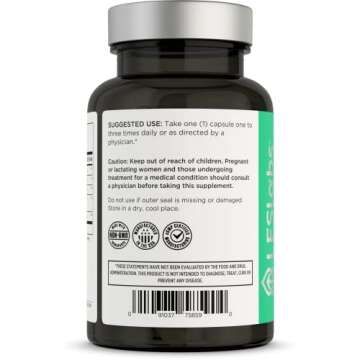 LES Labs Sinus & Seasonal – Sinus Relief, Nasal Health, Balanced Histamine Response, Clear Lungs & Respiratory Health – Butterbur, Quercetin, Nettle Root & Bromelain – Non-GMO Supplement – 60 Capsules