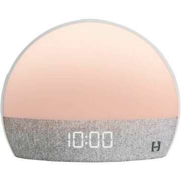 Hatch Restore - Sound Machine, Smart Light, Personal Sleep Routine, Bedside Reading Light, Wind Down Content and Sunrise Alarm Clock for Gentle Wake Up