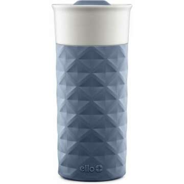 Ello Ogden Ceramic Travel Mug with Friction-Fit Lid