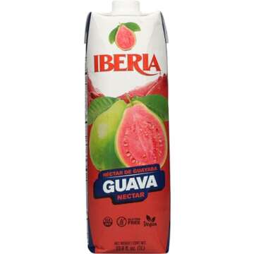 Iberia Guava Nectar 33.8 Ounce (Pack Of 3)