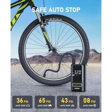 Electric bike tire pump on sale