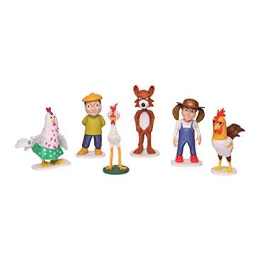 La Granja de Zenon Adventure Action Figures Set in Tin Box, 20 Collectible Action Figures, Toys for Kids