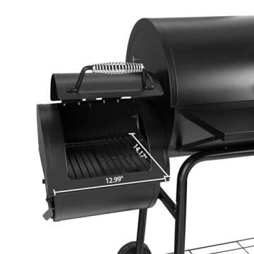 Royal Gourmet 30" Charcoal Grill & Smoker