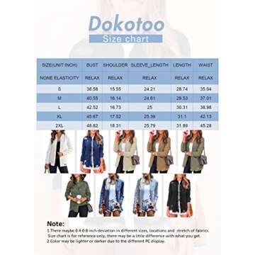 Dokotoo Womens Denim Jacket Oversize Vintage Fall Long Sleeve Denim Shirts Boyfriend Mid Long Shacket Jackets Classic Distressed Fray Hem Tassels Denim Trucker Jackets Coats Outwear Khaki S