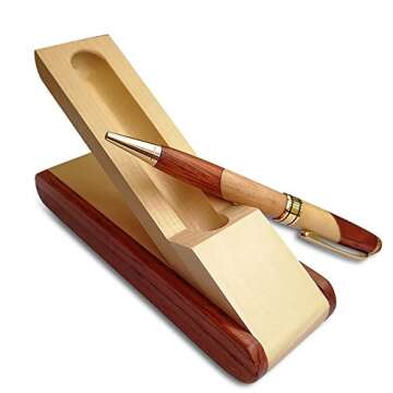 Luxury Wooden Ballpoint Pen Gift Set for Any Occasion