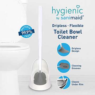 So-Mine Hygienic by Sanimaid Toilet Brush/Cleaning Tool