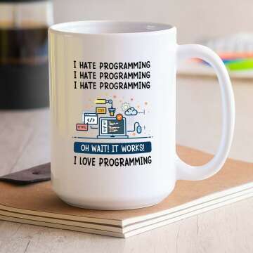 Funny Programmer Coffee Mug for Software Developers