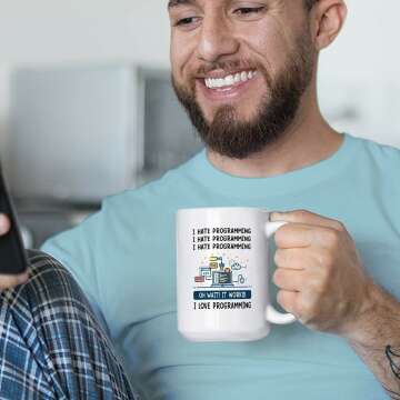 Funny Programmer Coffee Mug for Software Developers