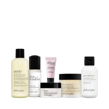 philosophy skincare icons: must haves to visibly transform your skin set