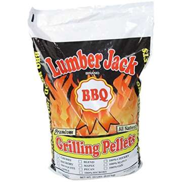 Lumber Jack 20-pounds BBQ Grilling Wood pellets (Oak-Hickory-Cherry Supreme Blend)