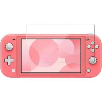 Nintendo Switch Lite Premium Bundle (Coral) (Renewed)