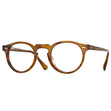 Oliver Peoples 5186 Men's Gregory Peck Raintree Oval 45mm Eyeglasses, 45/23/150