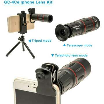 4-in-1 Phone Lens Kit