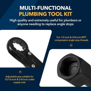 Essential Angle Wrench Set for Quick Plumbing Solutions