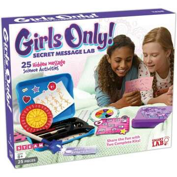 Girls Secret Message Lab