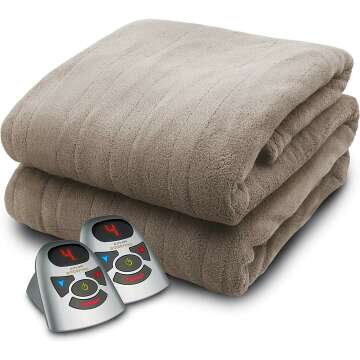 Warm & Cozy King Electric Blanket