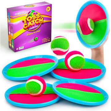 Kids Toss and Catch Game Set for Fun Family Play