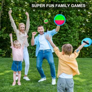 Kids Toss and Catch Game Set for Fun Family Play