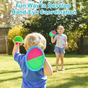 Kids Toss and Catch Game Set for Fun Family Play