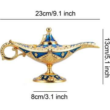 Aladdin Magic Genie Lamp Costume Accessory Gift