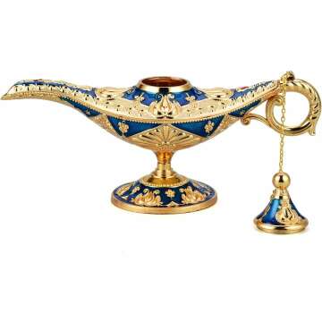 Aladdin Magic Genie Lamp Costume Accessory Gift