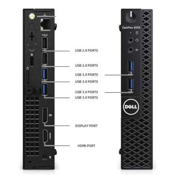 Dell Optiplex 3050 Mini PC with Monitor & Speakers