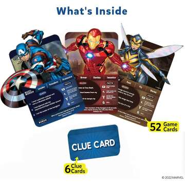 Marvel Card Game: Guess in 10