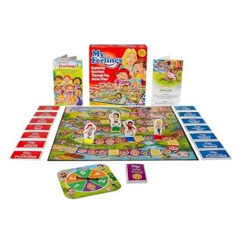 My Feelings, a Fun Game to Help Kids Express Emotions, Improve Social Skills and self Regulation. Endorsed by Dr Temple Grandin, Dr Tony Attwood and Other Renown clinicians and Educators.