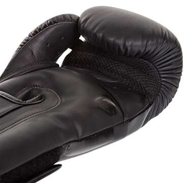 Venum Unisex Adult Elite Training-boxing-gloves, Black, 12 Oz US